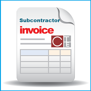 Subcontractor invoice request